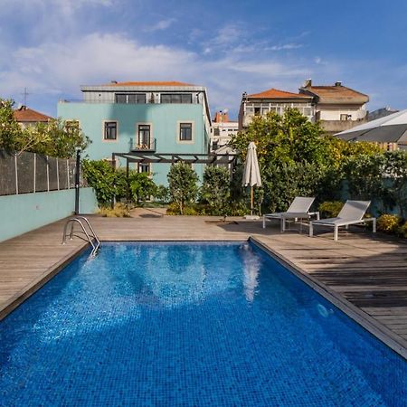 Central Studio W/ Pool, Ac & Patio By Lovelystay OOporto Esterno foto