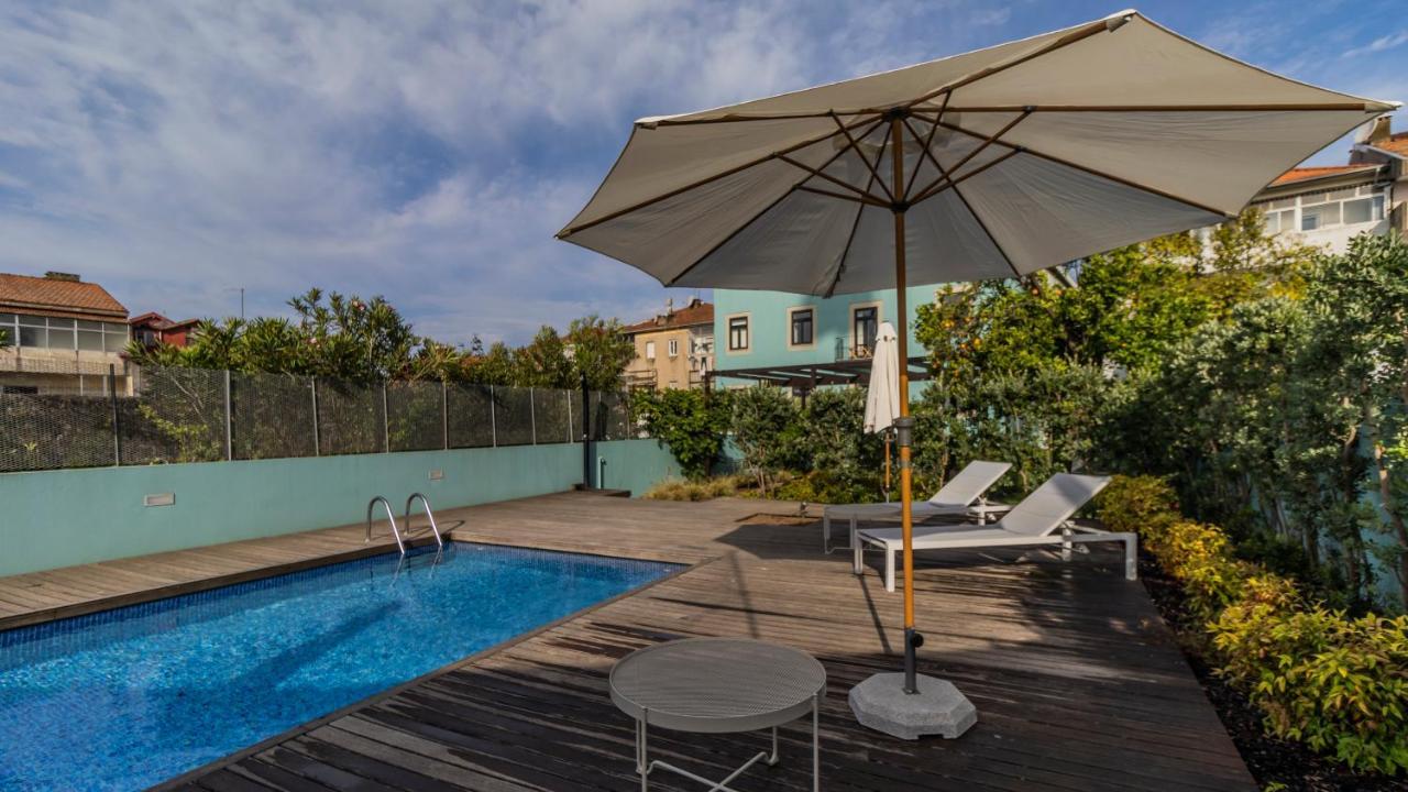 Central Studio W/ Pool, Ac & Patio By Lovelystay OOporto Esterno foto
